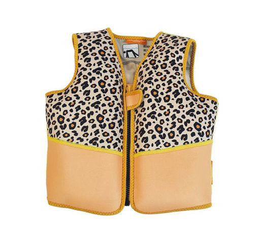 Picture of SWIMMING VEST LEOPARD BEIGE